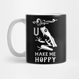 You Make Me Hoppy Frog Mug